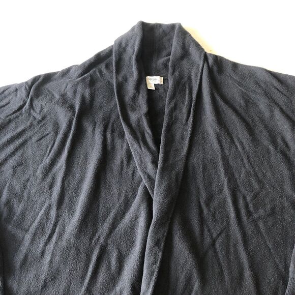 Halogen For Encore Cashmere Blend Open Front Cardigan Black Size 1X - Picture 14 of 14